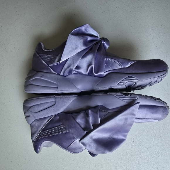 PUMA Fenty By Rihanna Bow Sweet Lavender Women Size 6.5 - Picture 10 of 16